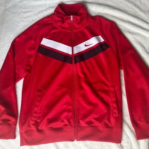 Nike Men's Full-Zip Jacket, Red, Size XL, EUC